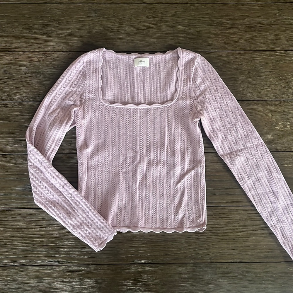 Aritzia Lavender Sweater